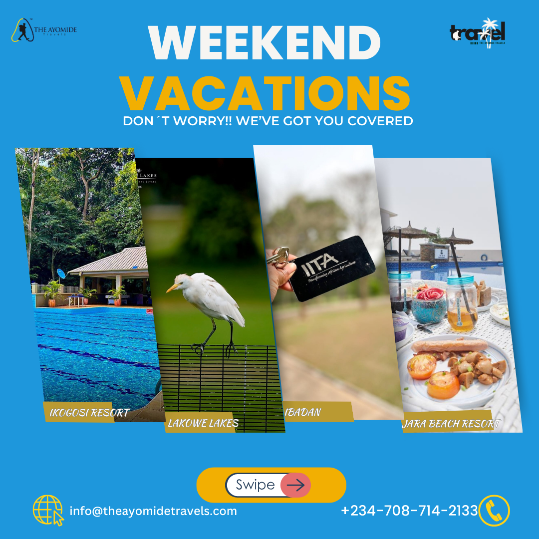 Weekend Vacation Flyer